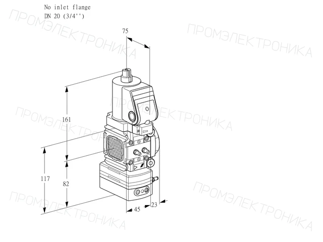 Kromschroder VAG 1T-/20N/NQGRAA — регулятор соотношения газ/воздух — 88029063