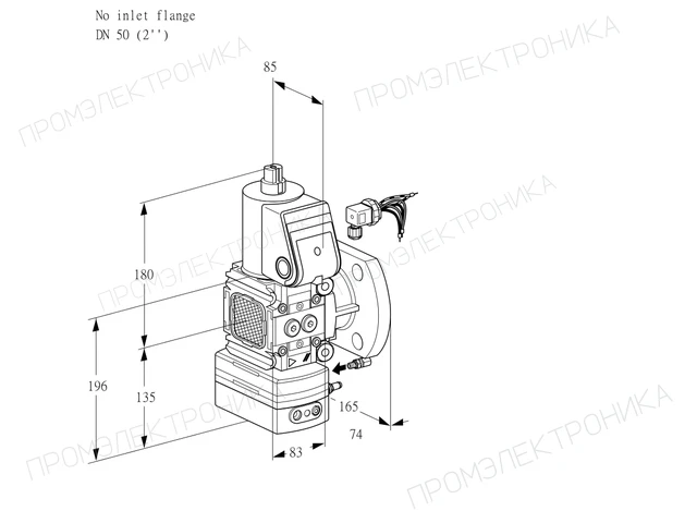 Kromschroder VAG 3-/50F/NWAE — регулятор соотношения газ/воздух — 88032568