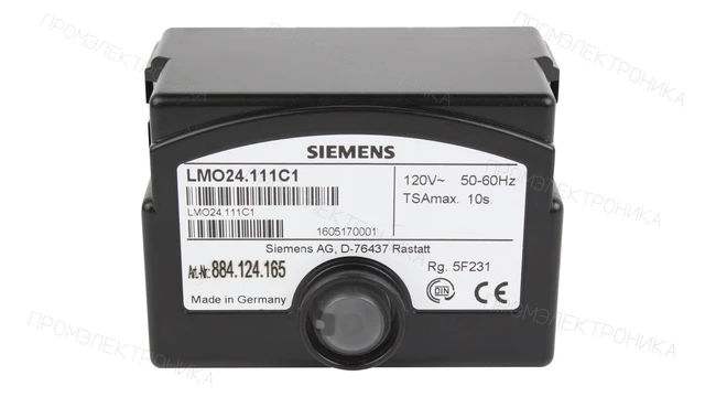 Автомат горения для жидкотопливной горелки SIEMENS LMO24.111C1