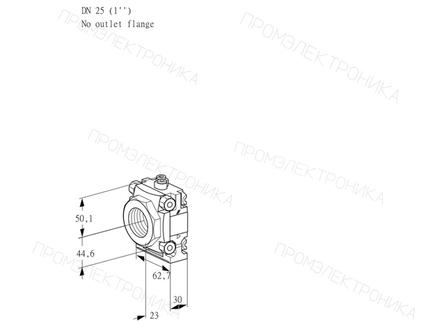 Kromschroder VMV 125/-R05P — регулятор расхода газа — 88021281