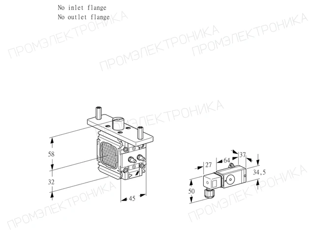 Kromschroder VFC 1-/-05-08MM2- — линейный регулятор расхода — 88303326