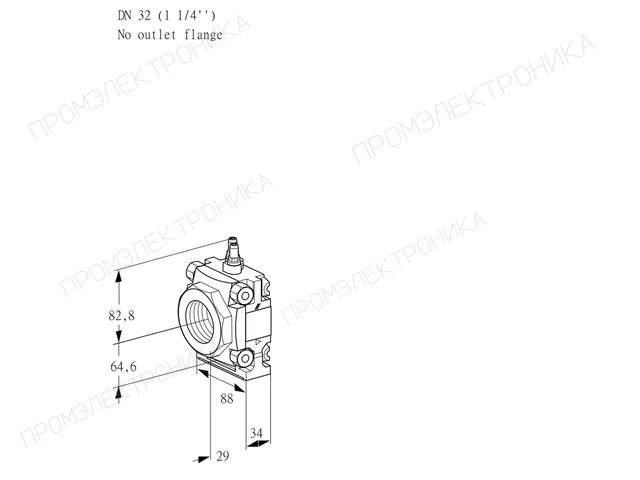 Kromschroder VMF 232/-R05M — газовый фильтр — 88012993