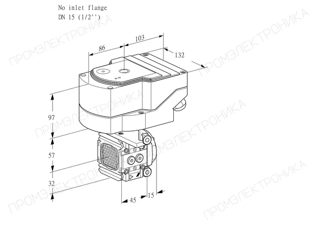 Kromschroder IFC 1-/15R05-15PPPP/20-60W3TR10 — линейный регулятор расхода — 88300457
