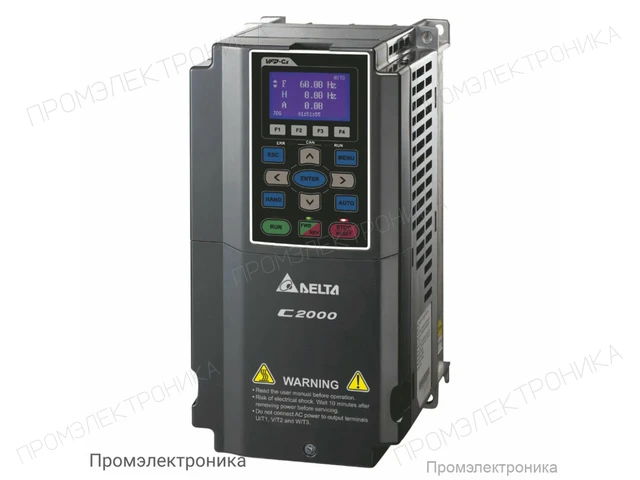 Преобразователи частоты Delta Electronics VFD022C4EA-21 (2.2кВт 3ф 400В) серии C2000