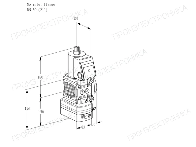 Kromschroder VAV 3-/50R/NWAK — регулятор соотношения газ/воздух — 88015274