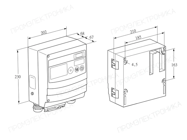 Kromschroder BCU 460W0P3C0D0000K1E1-/LM400WF3O0E1- — автомат управления горелкой — 88680334