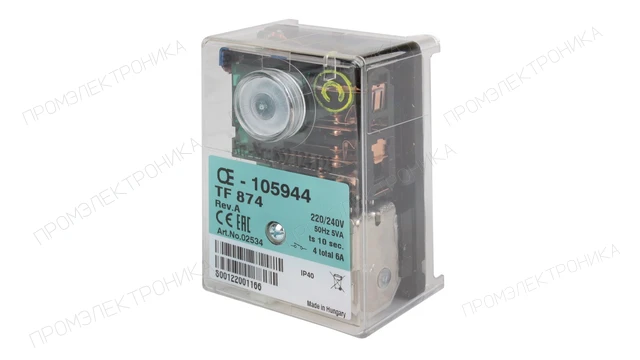 Автомат горения Honeywell TF 874 rev.A — 02534