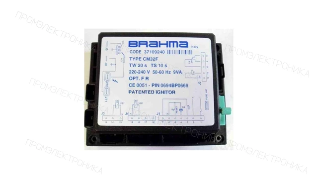 Менеджер горения Brahma CM32F — 37109240
