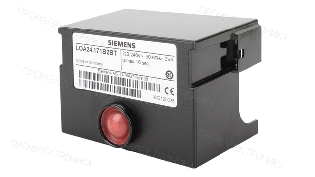 Автомат горения SIEMENS LOA24.171B2BT — OEM Baltur 31184