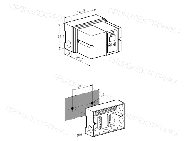 Kromschroder IFD 244-10/1QI — автомат управления горелкой — 84621091