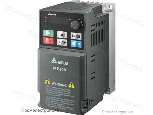 Преобразователи частоты Delta Electronics VFD11AME21ANNAA (2.2 кВт 1ф 230В) серии ME300