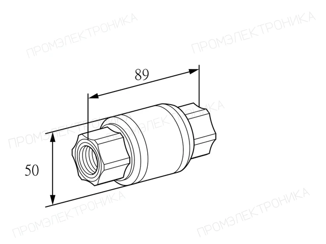 Kromschroder GRS 15R — обратный газовый клапан — 03150667