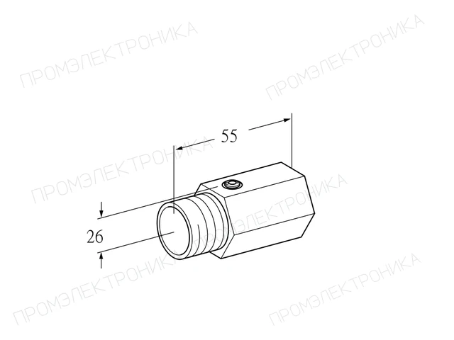 Kromschroder GEH 15R10 — регулировочный кран — 03352506