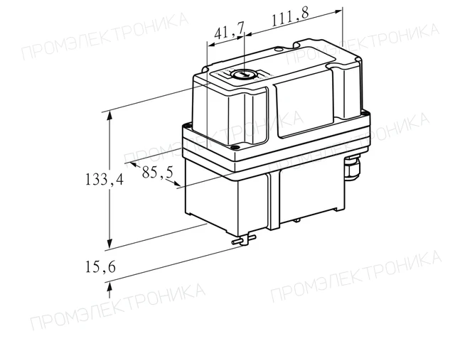 Kromschroder IC 30-30K3TR10 — исполнительный механизм — 03149352