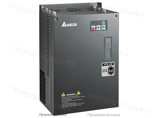Лифтовые преобразователи частоты Delta Electronics VFD300ED43S (30кВт 3ф 400В) серии VFD-ED
