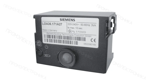 Автомат горения для жидкотопливной горелки SIEMENS LOA36.171A27 — OEM ELCO 13013942