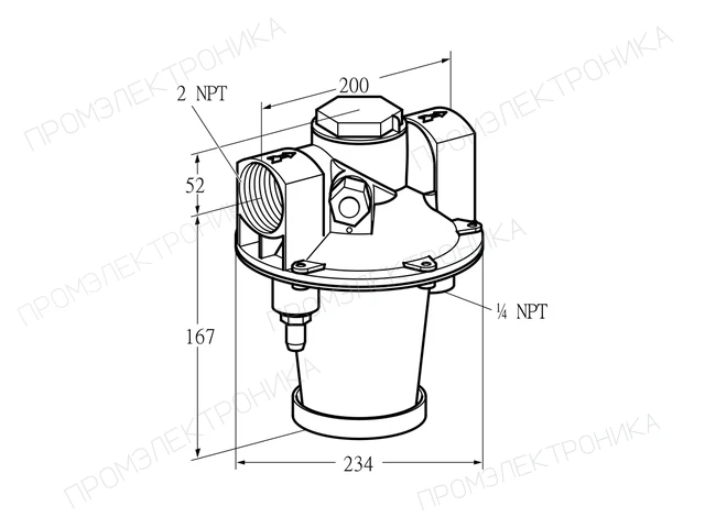 Kromschroder GIK 50TN02-5B — регулятор соотношения газ/воздух — 03155165