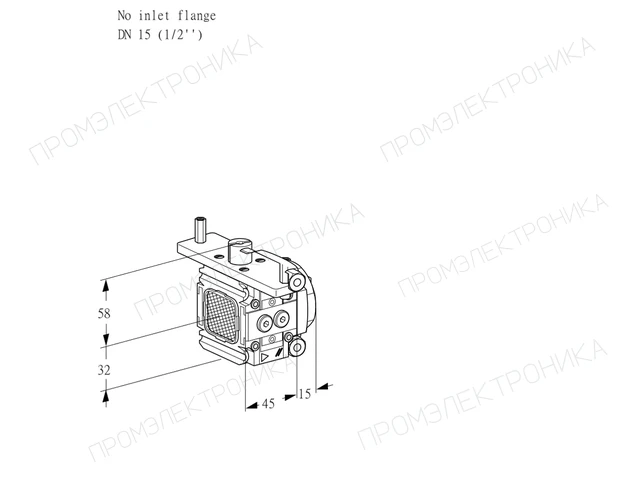 Kromschroder VFC 1T-/15N05-08PPPP — линейный регулятор расхода — 88301726