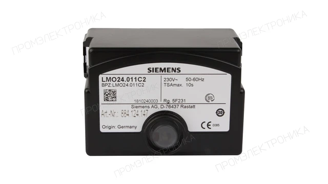 Автомат горения для жидкотопливной горелки SIEMENS LMO24.011C2