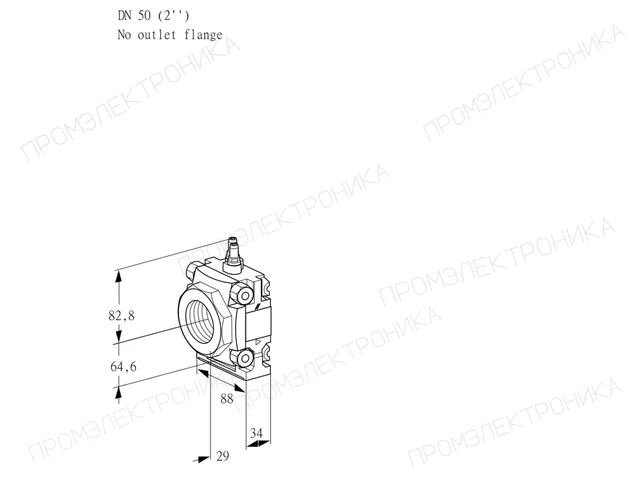 Kromschroder VMF 250/-N05M — газовый фильтр — 88018566