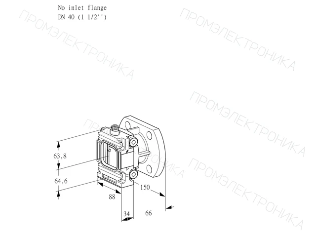 Kromschroder VMV 2-/40F05P — регулятор расхода газа — 88015290
