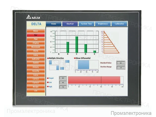 Панели оператора Delta Electronics DOP-112MX