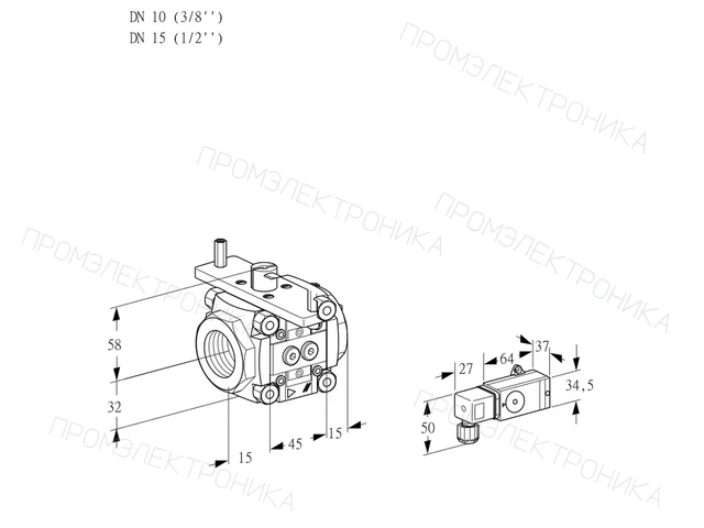 Kromschroder VFC 110/15R05-081-PP — линейный регулятор расхода — 88300238