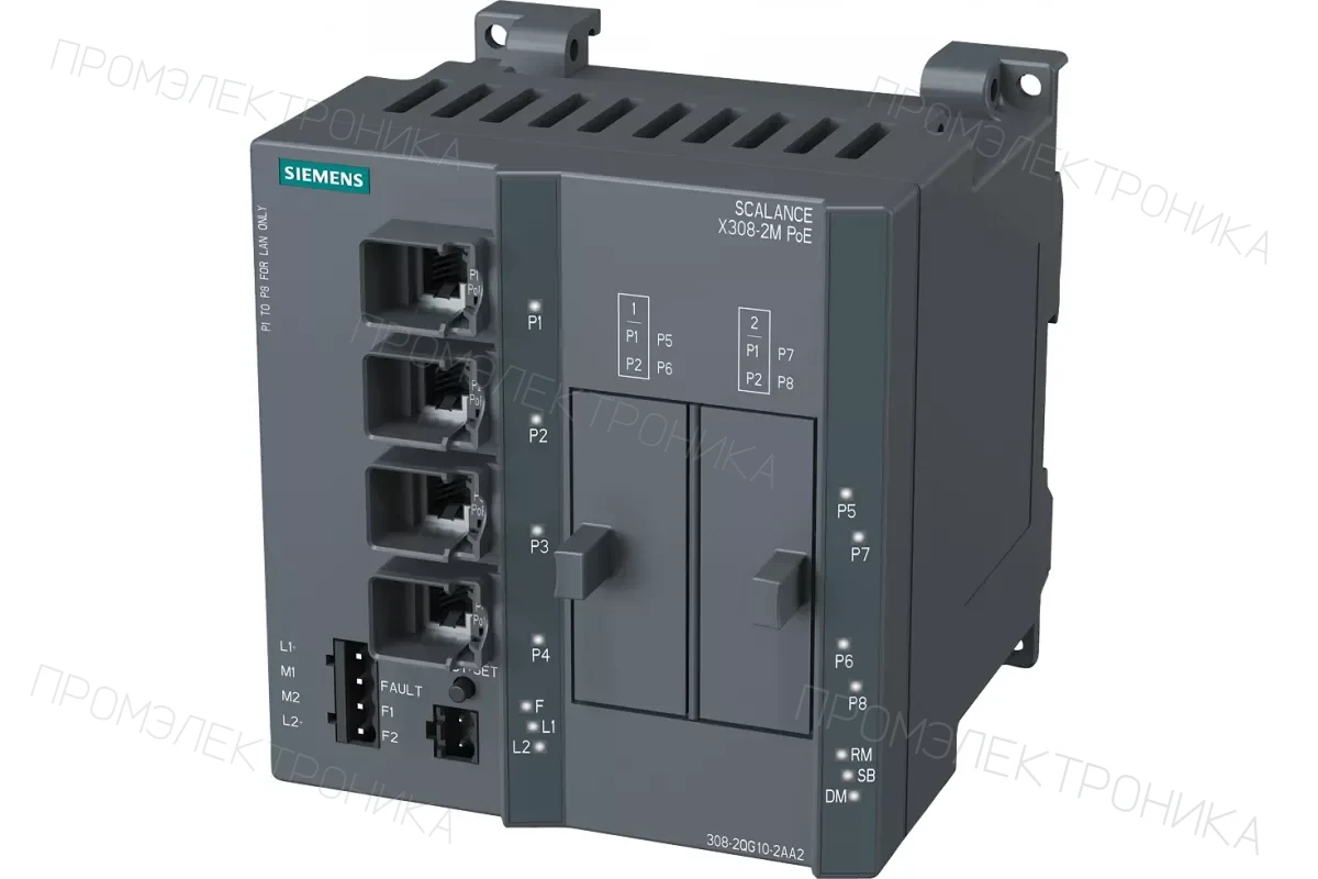 Siemens 6GK5324-0GG00-1AR2 — Управляемый промышленный коммутатор в