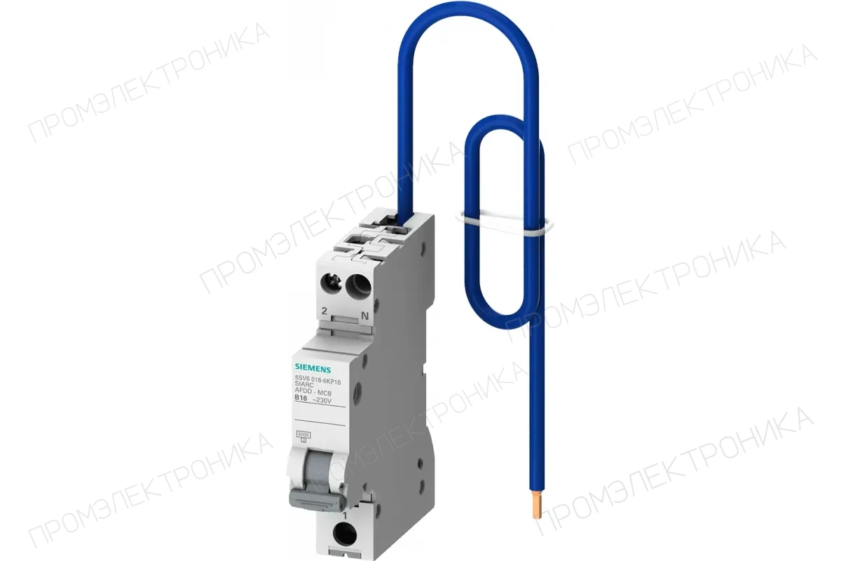 Siemens 5SV6016-7KP06 — комбинированный противопожарный/ автоматический выключатель