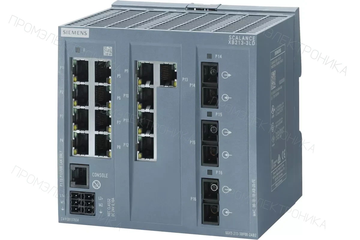 Siemens 6GK5213-3BB00-2AB2 — компонент промышленной автоматизации