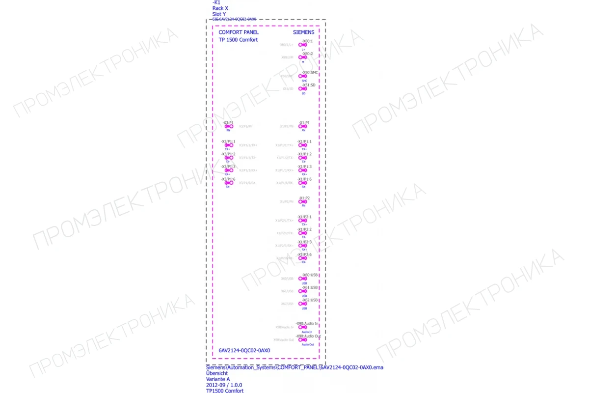 Siemens 6AV2108-3AA02-3AK5