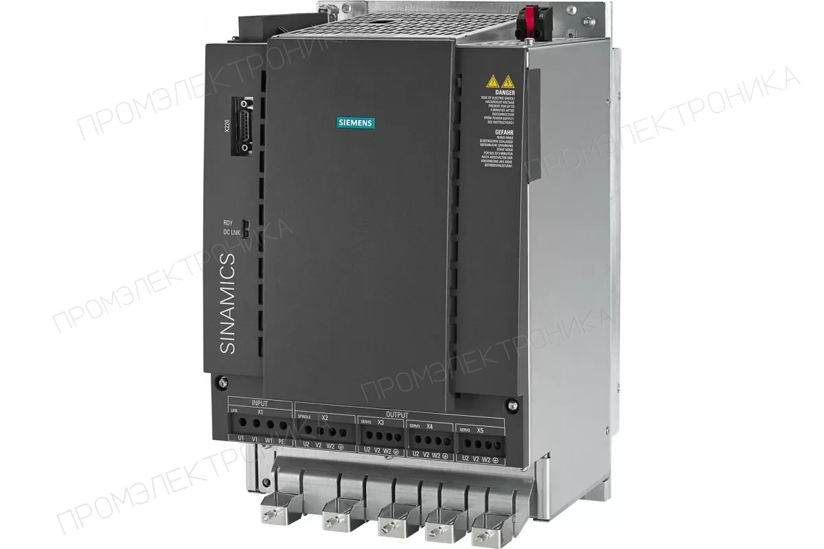 Siemens 6SL3100-1VE00-0AA0 — SINAMICS МОДУЛЬ ФИКСАЦИИ НАПРЯЖЕНИЯ ВХОД