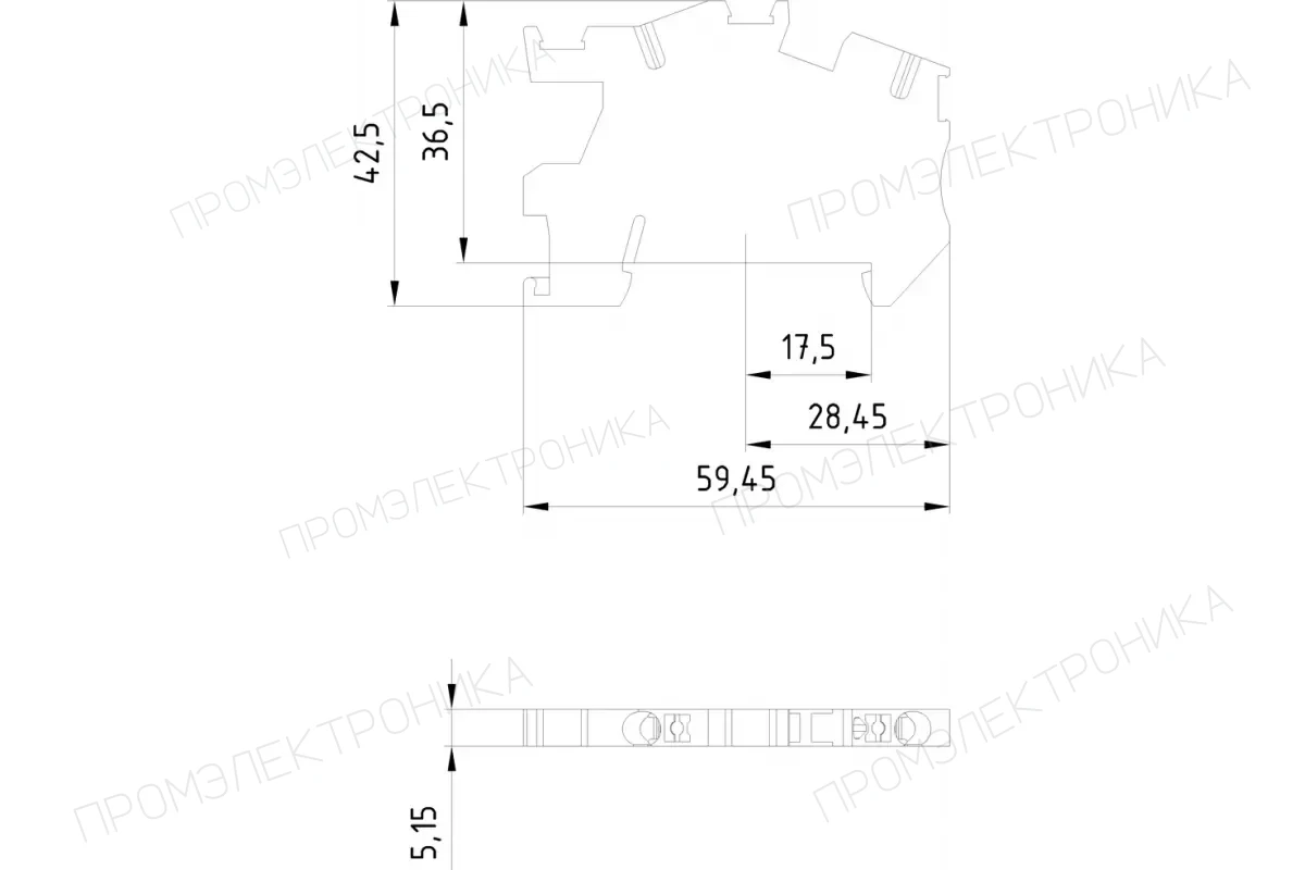 Siemens 8WH6001-0AG00 — Клеммы ALPHA FIX 8WH с втычными зажимами