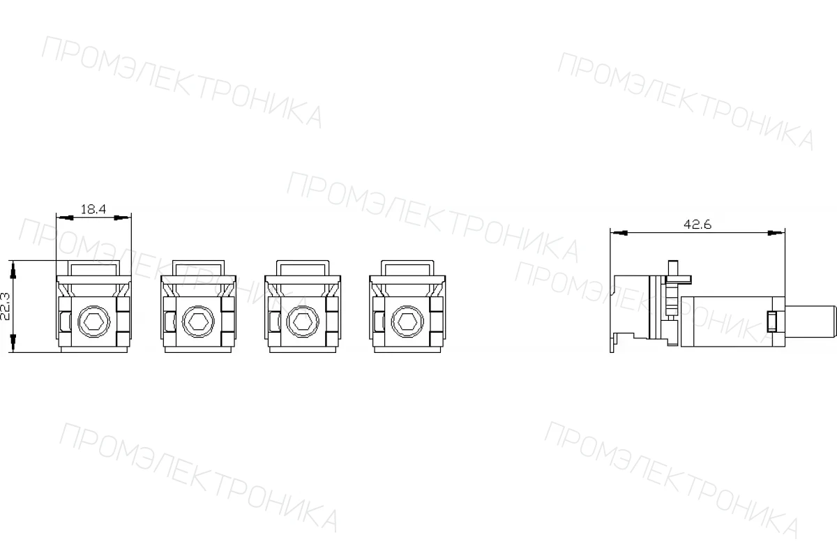 Siemens 3VA9164-0KB03 — Крышка клеммника втычного цоколя и выкатной корзины принадлежность для