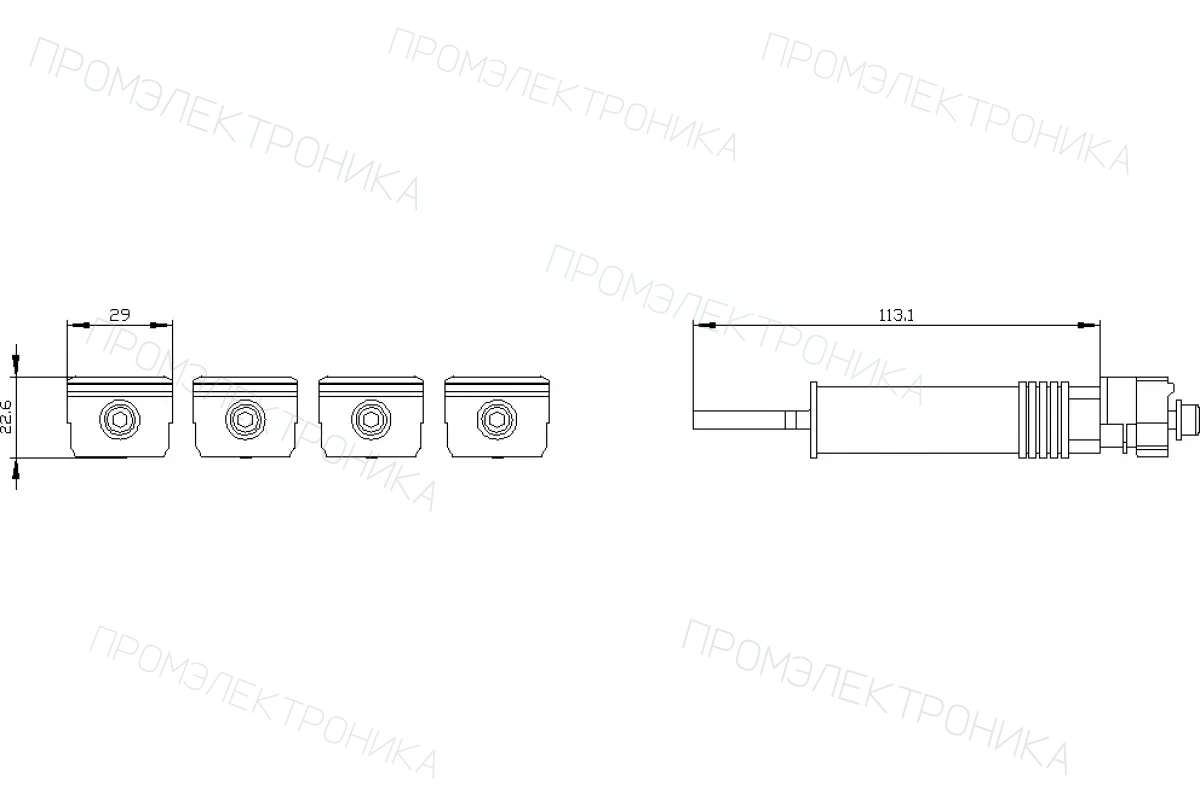 Siemens 3VA9214-0KP10 — Втычной цоколь комплект преобразования выключателя принадлежность для