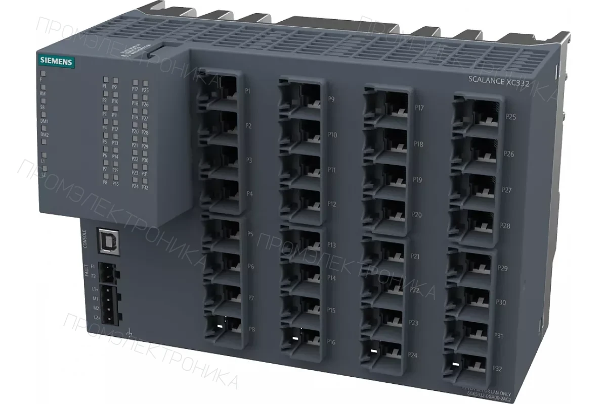 Siemens 6GK5334-3TS00-2AR3 — Управляемые коммутаторы SCALANCE XR-300