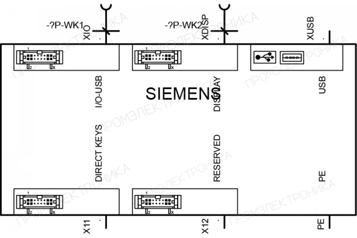Siemens 6FC5210-0DF00-0AA2 — промышленный компонент
