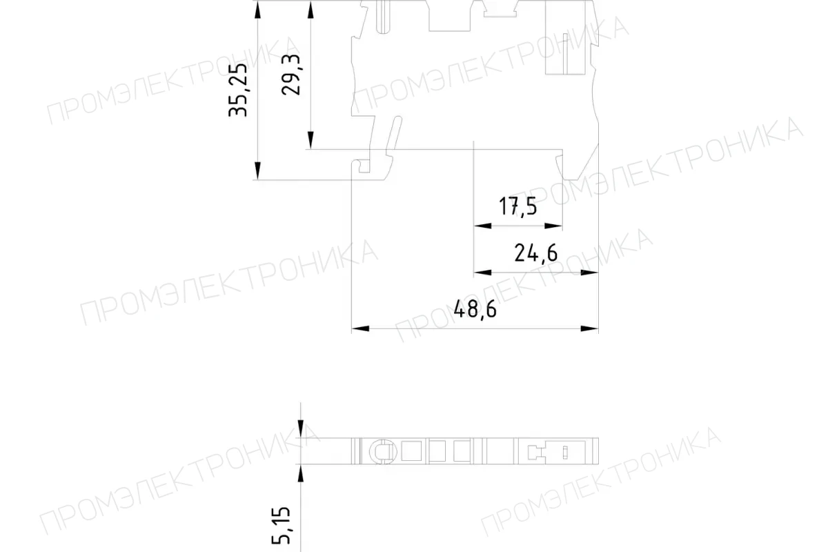 Siemens 8WH3003-0AF00 — Клеммы с режущими зажимами 8WH