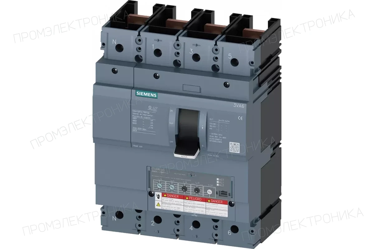 Siemens 3VA6440-7HL41-2AA0 — Автоматический выключатель