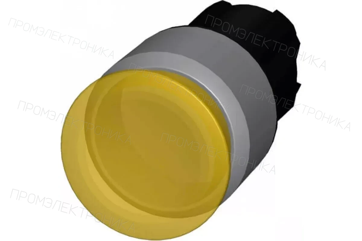 Siemens 3SU1031-1BA30-0AA0 — Актуатор грибовидной кнопки с возможностью подсветки