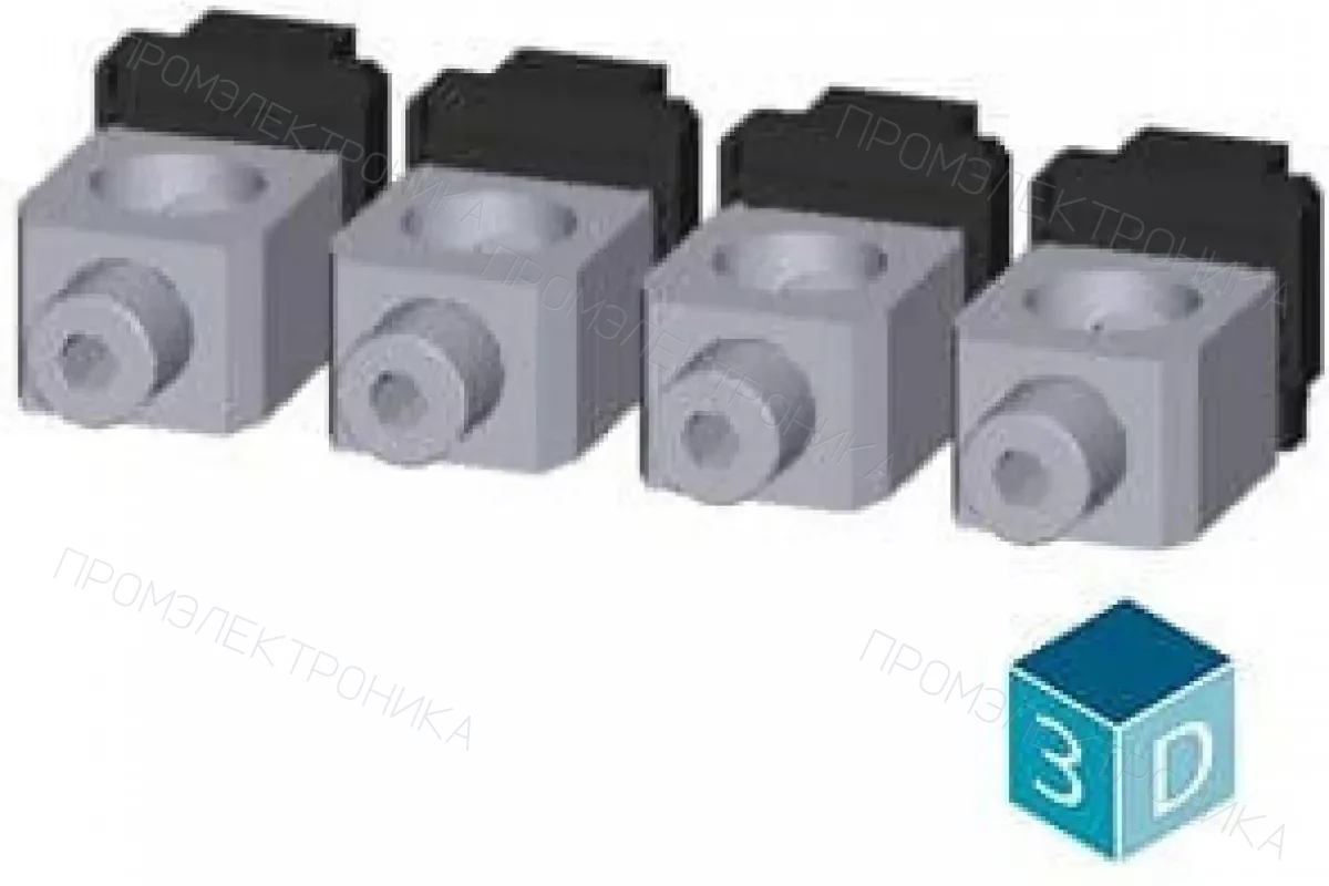 Siemens 3VA9384-0JG13 — Клемма для круглого провода с вспом