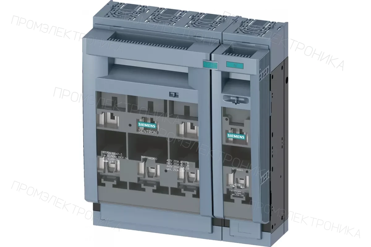 Siemens 3NP1143-1JC22 — Установка на монтажной панели