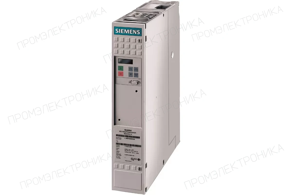 Siemens 6SE7021-0TP60 — SIMOVERT MASTERDRIVES VECTOR CONTROL ИНВЕРТОР ИСПОЛНЕНИЕ KOMPAKT PLUS КЛАСС ЗАЩИТЫ