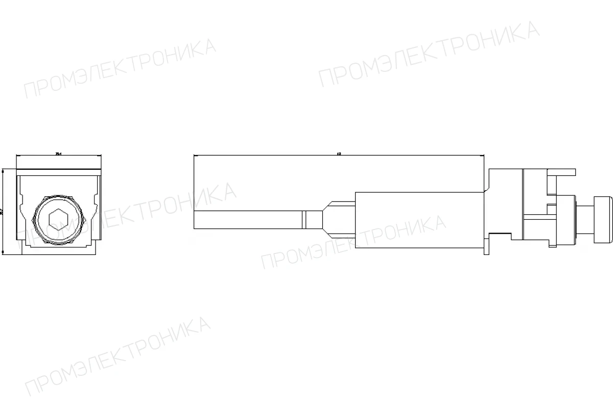 Siemens 3VA9107-0NA10 — Внешний трансформатор тока для защиты нейтрали принадлежность для