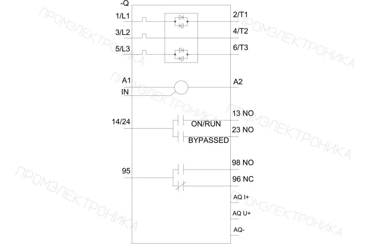 Siemens 3RW5056-2AB14 — Устройство плавного пуска SIRIUS