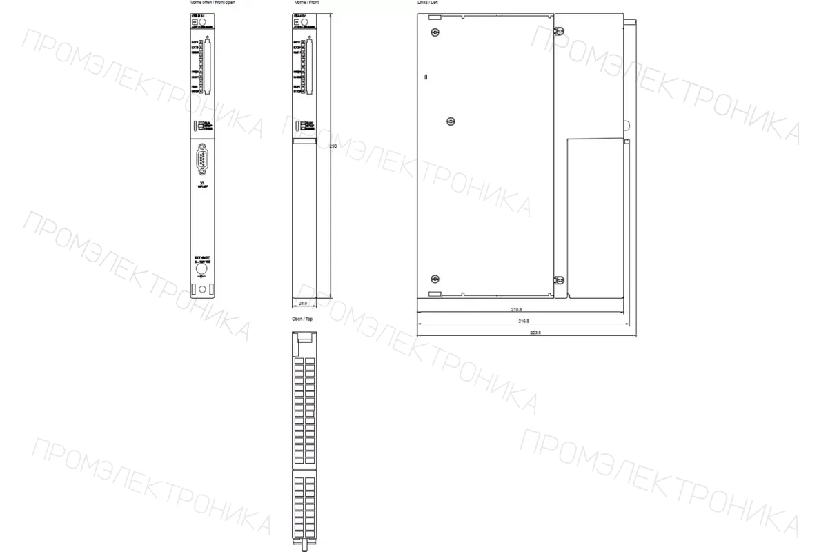 Siemens 6ES7412-2EK06-0AB0 — промышленный компонент