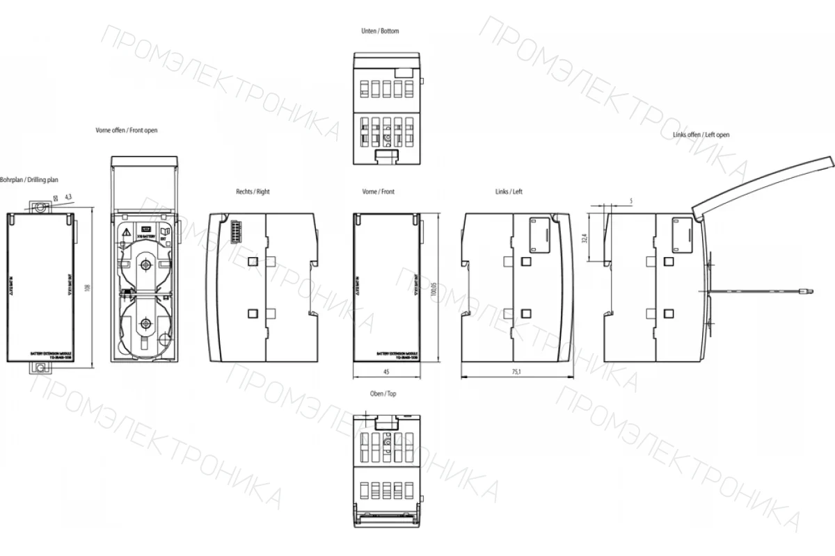Siemens 6NH3112-3BA00-0XX0 — компонент промышленной автоматизации