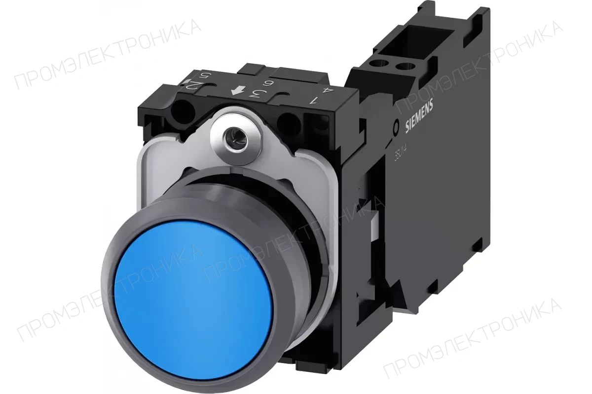 Siemens 3SU1130-0AB50-3FA0 — Кнопочный выключатель