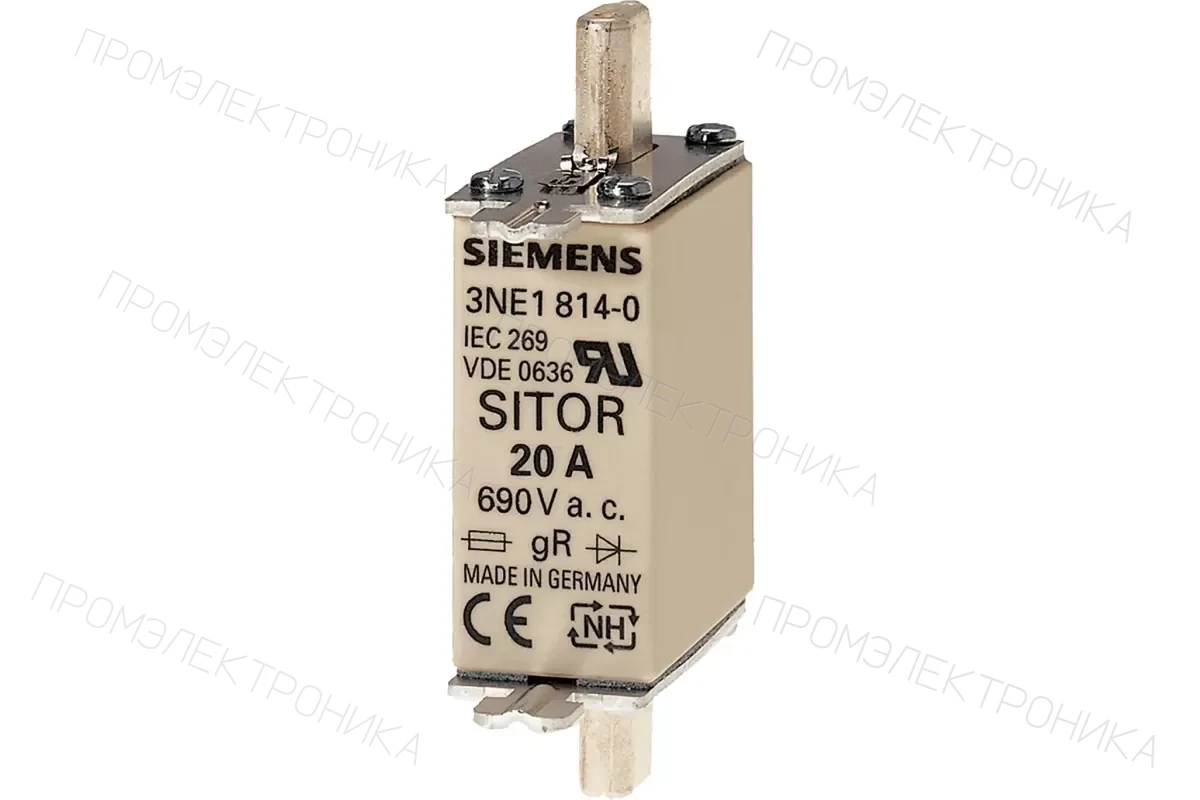 Siemens 3NE1802-0 — Предохранительные вставки NH SITOR