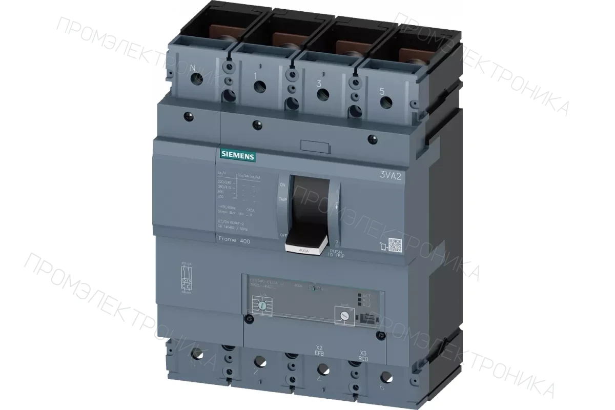 Siemens 3VA2325-5HK42-0AA0 — 3VA автоматические выключатели в литом корпусе до 250 A